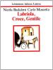 Labriola, Croce, Gentile