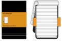 Moleskine pocket. Blocco reporter a righe
