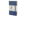 Moleskine. Set 2 taccuini Volant a righe copertina blu