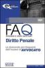 Diritto penale generale e speciale 2010-FAQ. Diritto penale. Le domande pi� frequenti dell'esame di avvocato 2011