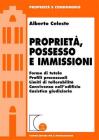 Propriet�, possesso e immissioni. Forme di tutela. Profili processuali. Limiti di tollerabilit�. Convivenza nell'edificio. Cassistica giudiziaria