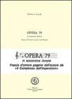 Opera 79 in sostantivo amore