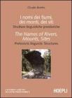 I nomi dei fiumi, dei monti, dei siti. Strutture linguistiche preistoriche-The Names of Rivers, Mounts, Sites. Prehistoric linguistic Structures I nomi dei fiumi, dei monti, dei siti. Strutture linguistiche preistoriche-The Names of Rivers, Mounts, Sites. Prehistoric linguistic Structures