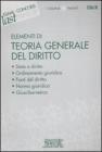 Elementi di teoria generale del diritto. E-book