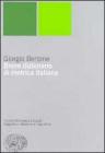 Breve dizionario di metrica italiana