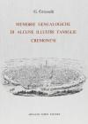 Illustri famiglie cremonesi (rist. anast. Cremona, 1817)