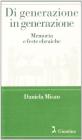 Di generazione in generazione. Memoria e feste ebraiche