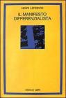 Il manifesto differenzialista