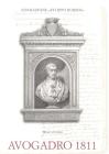 Avogadro 1811. Essai d'une mani�re de d�terminer les masses relatives des mol�cules �l�mentaires de corps