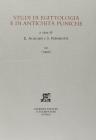 Studi di egittologia e antichit� puniche (10). Rassegna di numismatica punica (1989-1991)-Monete puniche: mercato antiquario (1989-1991)