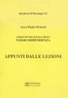 Psicologia delle tossicodipendenze. Appunti dalle lezioni