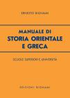 Manuale di storia orientale e greca Manuale di storia orientale e greca