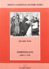 Pomponio Leto politico e civile