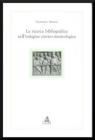 La ricerca bibliografica nell'indagine storico-musicologica La ricerca bibliografica nell'indagine storico-musicologica