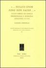 �...Nullus enim fons non sacer...�. Culti idrici di epoca preromana e romana (Regiones VI-VII)