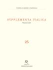 Supplementa italica vol.25