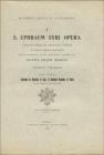 Ephraem Syri opera