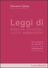 Leggi di pubblica sicurezza ed illeciti amministrativi