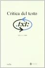 Critica del testo vol.12