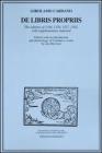 De libris propriis. The edition of 1544, 1550, 1562 with supplementary material