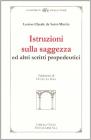 Istruzioni sulla saggezza ed altri scritti propedeutici
