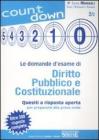 Le domande desame di diritto pubblico e costituzionale. Quesiti a risposta aperta per prepararsi alla prova orale. E-book