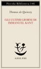 Gli ultimi giorni di Immanuel Kant