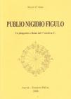 Publio Nigidio Figulo. Un pitagorico a Roma nel 1� secolo d.C.