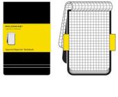 Moleskine pocket. Blocco reporter a quadretti