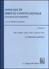 Manuale di diritto costituzionale italiano ed europeo vol.2