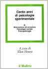 Cento anni di psicologia sperimentale vol.3