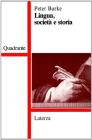 Lingua, societ� e storia