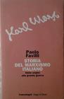 Storia del marxismo italiano. Dalle origini alla grande guerra