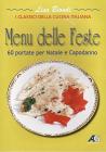 I menu delle feste