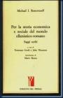 Per la storia economica e sociale del mondo ellenistico-romano. Saggi scelti