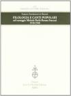 Filologia e canti popolari nel carteggio Michele Barbi-Renata Steccati 1930-1940