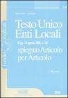 Testo Unico enti locali spiegato articolo per articolo