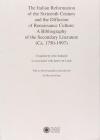 The italian reformation of the 16th century and diffusion of Renaissance: a bibliografy of the secondary literature