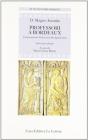 Professori a Bordeaux (Commemoratio professorum Burdigalensium). Testo latino a fronte