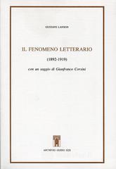 Il fenomeno letterario (1892-1919)