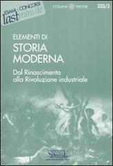 Elementi di storia moderna. Dal Rinascimento alla Rivoluzione industriale. E-book