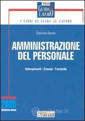 Amministrazione del personale. Adempimenti, esempi, facsimile Amministrazione del personale. Adempimenti, esempi, facsimile