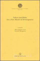 Values and rules for a new model of development