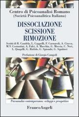Dissociazione, scissione, rimozione. E-book
