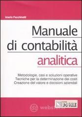 Manuale di contabilità analitica Manuale di contabilità analitica