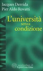 L' universit� senza condizione