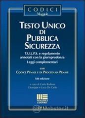Testo unico di pubblica sicurezza