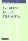 In difesa della filosofia