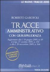 Tracce amministrativo. Con giurisprudenza