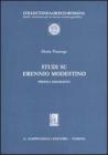 Studi su Erennio Modestino. Profili biografici